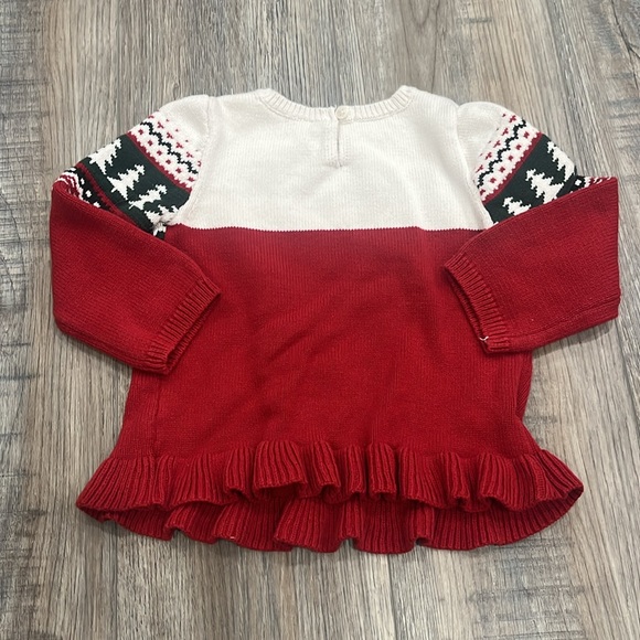 Carters Knit Christmas Sweater - Picture 4 of 5